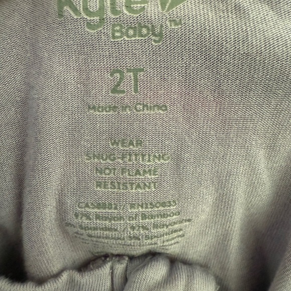 Kyte BABY Rasberry & Taro Kids Zippered Rompers - Picture 2 of 5